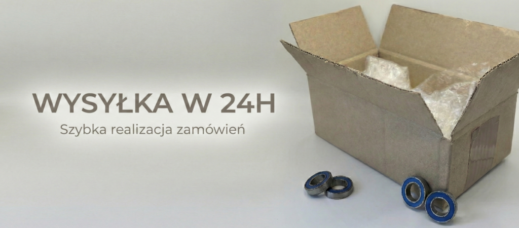 Pakowanie zamówienia na łożyska rowerowe - szybka wysyłka w 24h ze sklepu spinGear